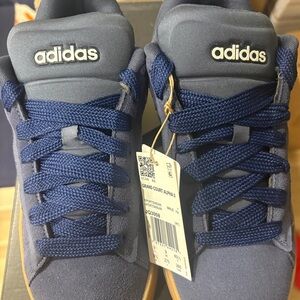 Adidas Grand Court Alpha 00s Men’s 9.5 Navy Gum NWT JQ3008